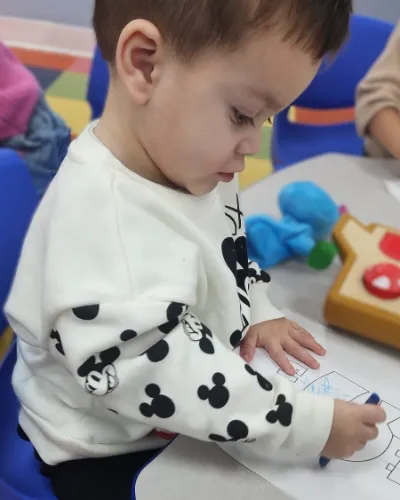 Child at Little Heaven Daycare