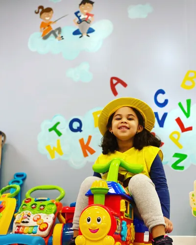 Child at Little Heaven Daycare
