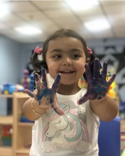 Child at Little Heaven Daycare