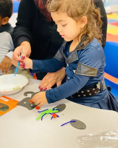 Child at Little Heaven Daycare