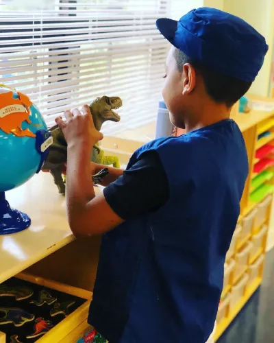 Child at Little Heaven Daycare