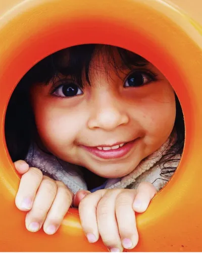 Child at Little Heaven Daycare