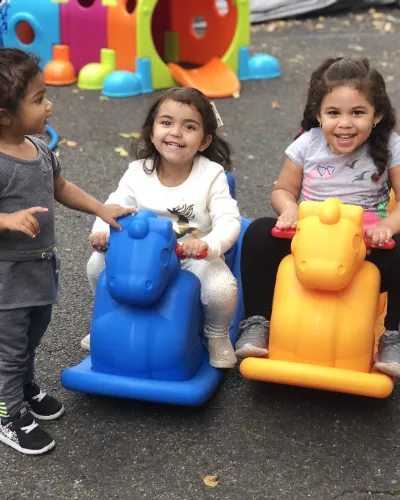 Child at Little Heaven Daycare