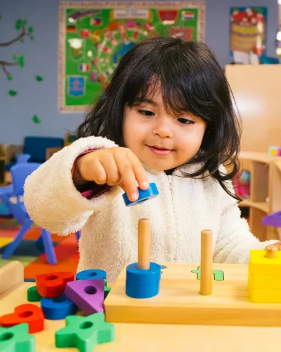 Child at Little Heaven Daycare