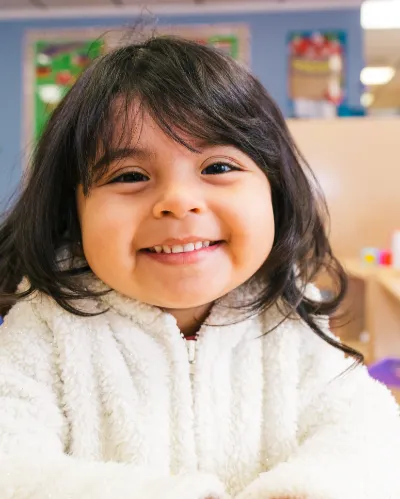 Child at Little Heaven Daycare