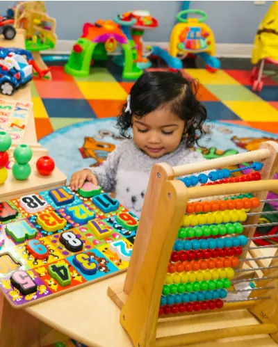 Child at Little Heaven Daycare