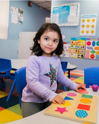 Child at Little Heaven Daycare