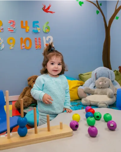 Child at Little Heaven Daycare