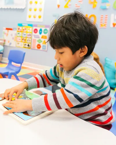 Child at Little Heaven Daycare