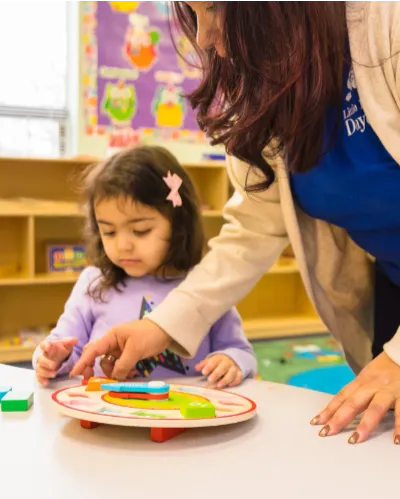 Child at Little Heaven Daycare