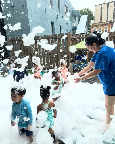 Child at Little Heaven Daycare
