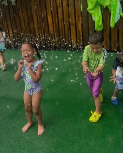 Child at Little Heaven Daycare