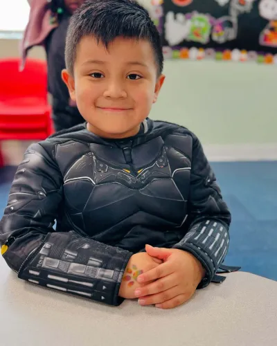 Child at Little Heaven Daycare
