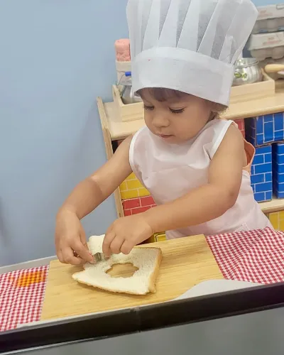 Child at Little Heaven Daycare