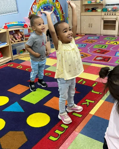 Child at Little Heaven Daycare