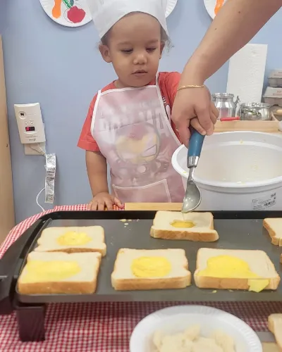 Child at Little Heaven Daycare