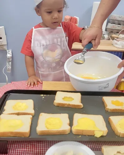 Child at Little Heaven Daycare