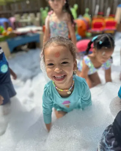 Child at Little Heaven Daycare