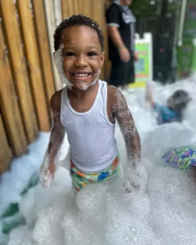 Child at Little Heaven Daycare