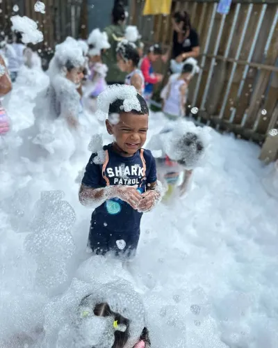 Child at Little Heaven Daycare