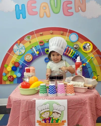 Child at Little Heaven Daycare