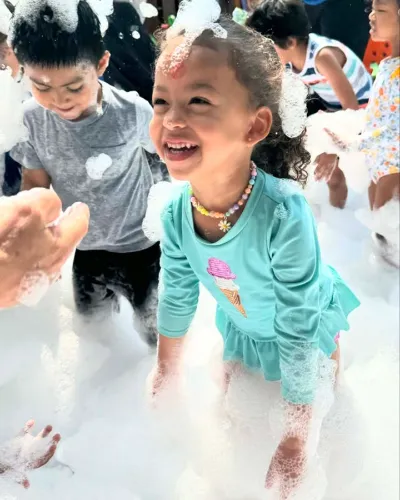 Child at Little Heaven Daycare
