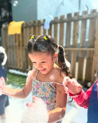 Child at Little Heaven Daycare