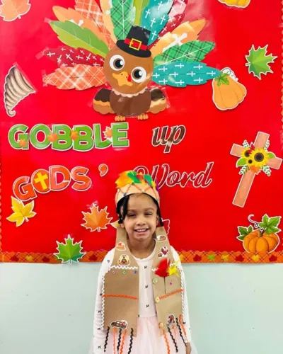Child at Little Heaven Daycare