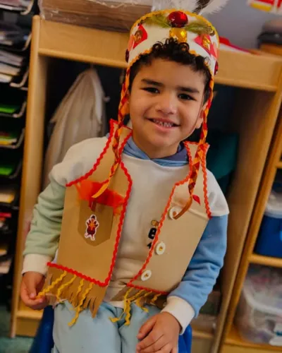 Child at Little Heaven Daycare